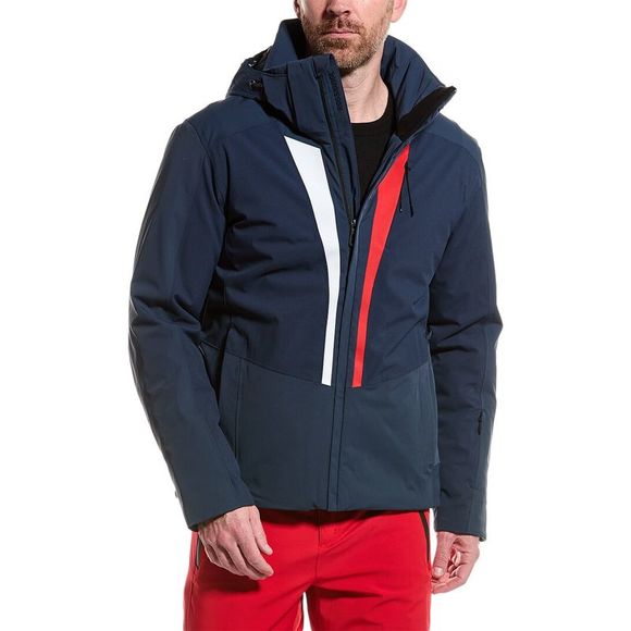 Rossignol Mens Summit Stripe Jacket, Blue - Picture 3 of 5